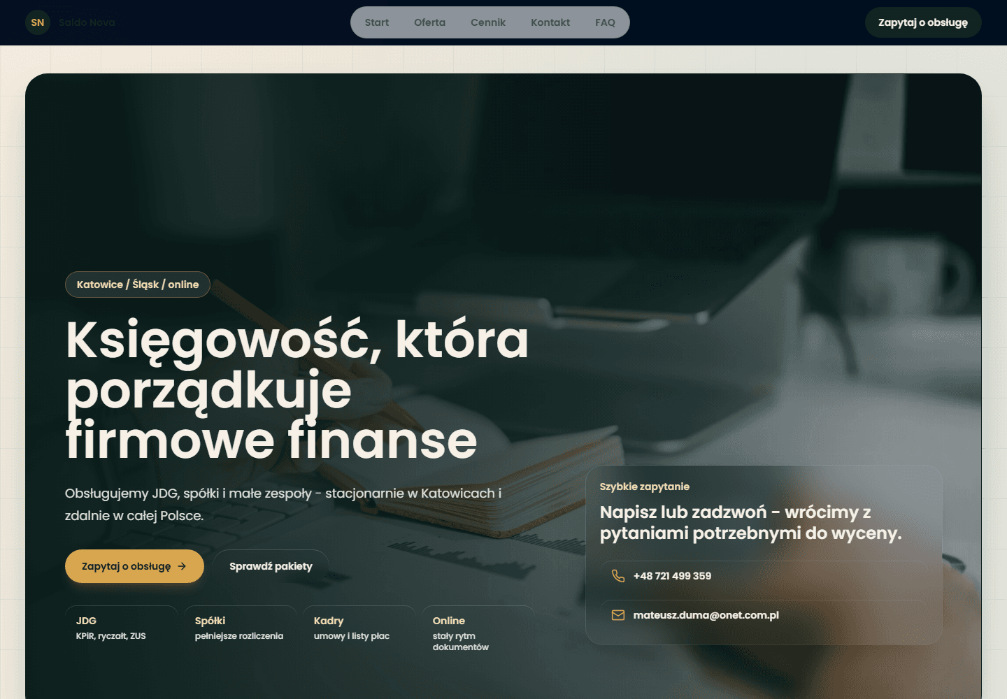 Demo biura rachunkowego