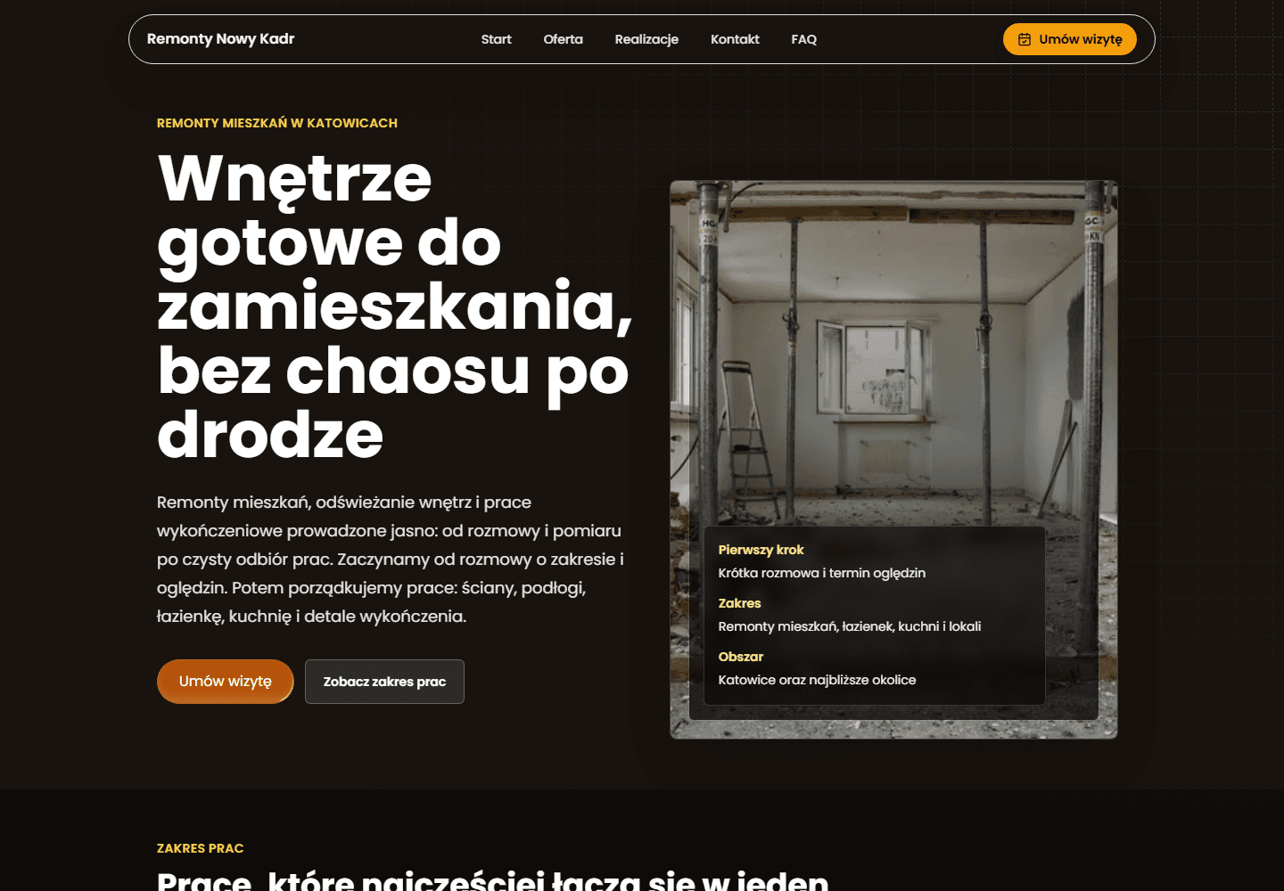 Demo firmy remontowej